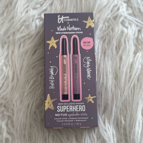 It Cosmetics x Madi Nelson Superhero No-Tug Eyeshadow Sticks Kit - Picture 6 of 10